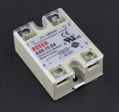 Releu Solid State, 75A, 24-380VAC SSR-75 DA, Fotek - 128518 foto