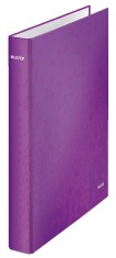 Caiet Mecanic Leitz Wow, Carton Laminat, Partial Reciclat, Fsc, A4, Mecanism 2dr, Inel 25 Mm, Mov foto