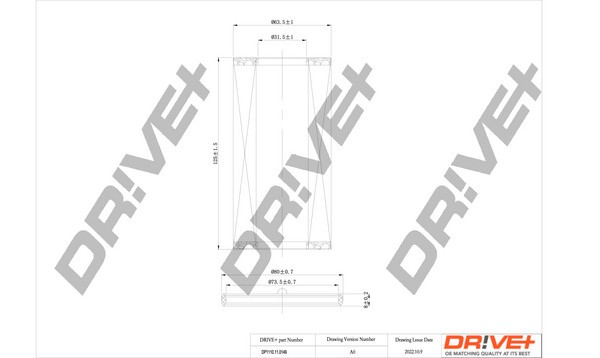 Dr!ve+ DP1110.11.0149 Filtru ulei