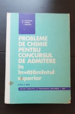 Probleme de chimie pentru concursul de admitere &icirc;n &icirc;nvățăm&acirc;ntul superior - V. T. Mărculețiu, Fl. Popescu