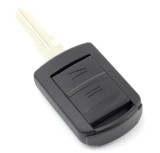 Carcasa cheie auto Techstar cu 2 butoane si lama pe stanga pentru Opel &ndash; compatibila Astra, Corsa, Zafira