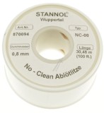 0,8MM-30M LITA ABSORBANTA NO-CLEAN STANNOL -ROHS- 870094 STANNOL