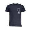 Tricou barbati Cavalli Class, sigilat, original, marimea M, Bumbac, Bleumarin