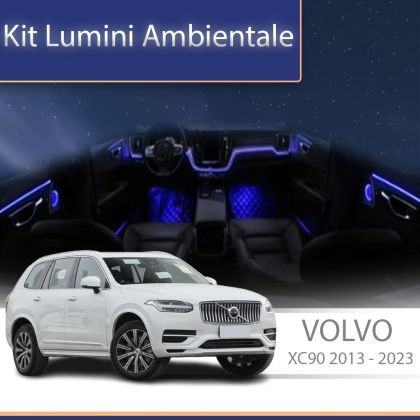 Lumini ambientale Volvo XC90 set complet control telefon sau sistem original CarStore Technology