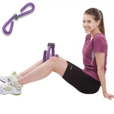 Dispozitiv Tonifiere Coapse, LiveUp, LS3166, M&acirc;nere Spumă Confortabilă, Ușor și Portabil, Mov