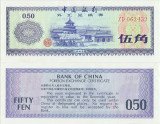 1979, 50 Fen (P-FX2) - China - stare UNC