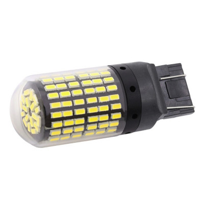 Led Auto Canbus Alb T20 7443 144 Smd 3014 12V - T20 7443-144SMD-3014-WHITE 985668 foto