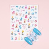Cumpara ieftin Abtibilduri Unghii SensoPRO Milano Smile Time!, model HANYI-601