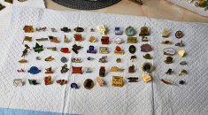 Insigne, pini , brose metalice vechi de colectie