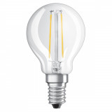 Bec Led Classic P25, E14, 2.8W (25W), 250 lm, filament, lumina calda-Osram, Becuri LED, Calda (2000 - 3499 K)