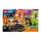 Cumpara ieftin LEGO City - Arena de cascadorii cu doua bucle 60339