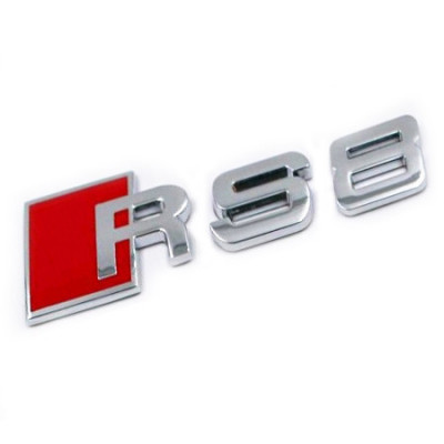 Emblema RS8 Audi Sline metal foto