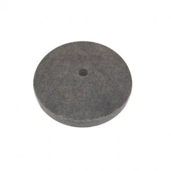 Perie ,Disc slefuit lustruit metal gri D 200 mm ,latime 40 mm cu gaura 16 mm foto