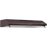 Cumpara ieftin RESIGILAT - Hota incorporabila Heinner HCH-490-BRW, 2 motoare, Putere de absorbtie 304.5 m3/h, Lumina LED, 3 trepte de viteza, 90 cm, Maro