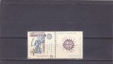 ROMANIA 2008 - SUMMITUL NATO -BUCURESTI, VINIETA FOLIO AUR, MNH - LP 1798, Istorie, Nestampilat