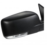Oglinda usa exterioara DODGE RAM (DS/DJ), 2010-2012, SRL, partea dreapta, reglare electrica; carcasa neagra; incalzit; geam cromat; 10 gauri / 2 pini