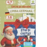 Limba germana - Stiu si castig! Carti de joc educative