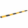 Prag limitator de viteză galben&amp;negru, 420x32,5x4 cm, cauciuc