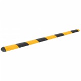 VidaXL Prag limitator de viteză galben&amp;negru, 420x32,5x4 cm, cauciuc