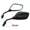 Oglinzi Scuter Romb M8 Filet Dreapta, Pereche
