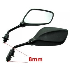 Oglinzi Scuter Romb M8 Pereche Filet 8 mm Filet Dreapta