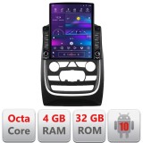 Navigatie Dodge Durango 2014-2020 dedicata Ouad core 4+32 ecran vertical 9.7" DSP 360 FHD AHD Android radio gps internet Kit-+EDT-E709