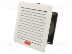 Ventilator PLASTIM AC axial 100m3/h 42dBA bila IP54 160x160x69mm foto