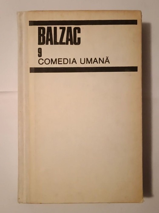 Balzac - Comedia umană vol. 9 (Strălucirea și suferințele curtezanelor)