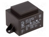 Transformator &icirc;ncapsulat HAHN 6VA 230VAC 12V 250mA PCB