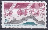 DB1 Colonii TAAF Terit Antarctice Franta 1992 Satelit Topex Posession Comunicatii Cosmos 1 v. MNH
