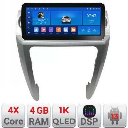 Navigatie Land Rover Discovery 3 2007-2015 Edotec 4+64 12.3 inch Incell 1K android Wifi 5Ghz gps internet CarStore Technology