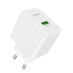 Incarcator Retea Hoco CS12A 18W USB-A QC3.0 - Alb