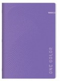Caiet A5 capsat, 52 file dictando, 70g/mp, coperta carton, mov