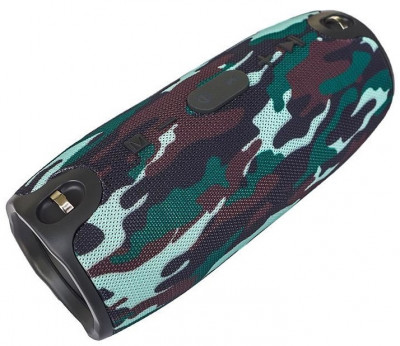 Boxa Portabila Xtreme Cu Bluetooth USB Card Radio Baterie 10.000 mAH Autonomie 15 Ore Camuflaj 999ET0024 foto