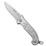 Briceag de buzunar, model scorpion, gri, 16 cm