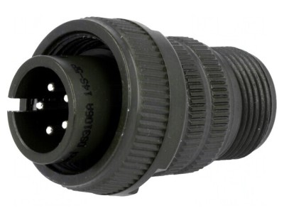 Conector circular 14S aluminiu 5 pini foto