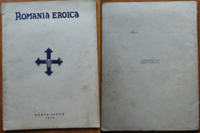 Revista Romania eroica , numar festiv , 1930 foto
