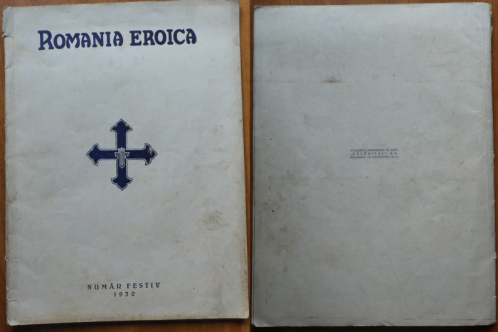 Revista Romania eroica , numar festiv , 1930