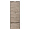 Pantofar Hugo 25, PAL, stejar gri, 67 x 28 x 191.5 cm, 2C