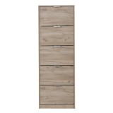 Pantofar Hugo 25, PAL, stejar gri, 67 x 28 x 191.5 cm, 2C
