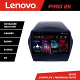 Navigatie Hyundai IX35 Lenovo Pro 2K QLED Android 8GB+256GB 360