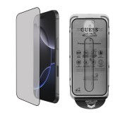 Folie pentru iphone 16 - guess privacy 2.5d outline - black