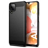 Cumpara ieftin Husa Techsuit Carbon Silicone Samsung A12 negru
