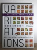 Variations Cookbook Quick Recipes