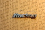 Emblema Auto Racing Nichel, 106mm, Plastic, Adeziv 3M