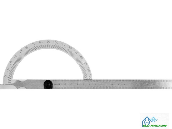 YATO Raportor 150x200 mm, unghi 180&deg;