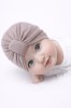 Caciulita gri tip turban (Marime Disponibila: 3-6 luni (Marimea 18