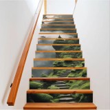 Sticker decorativ pentru scari interioare, print autoadeziv de inalta rezolutie, dimensine 200 x 124 cm, cod: AVX-STAIRS-19, AVEX
