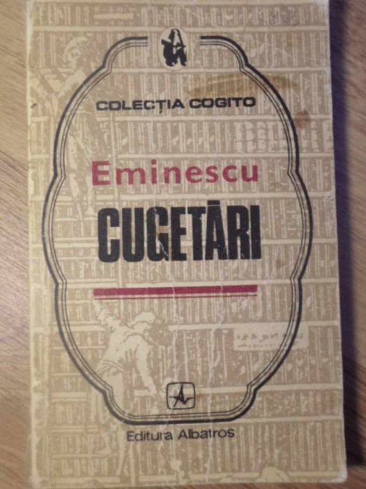 CUGETARI - M. EMINESCU CUGETARI - M. EMINESCU
