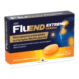 FluEnd Extreme cu aroma de portocale, 16 comprimate, Sun Wave Pharma